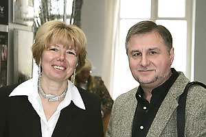 Организаторы конкурса - архитекторы Киева Елена Олейник и Вадим Жежерин. 